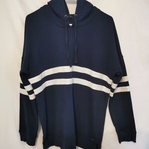 Men's Marc NY Performance Navy Hoodie - Sz M